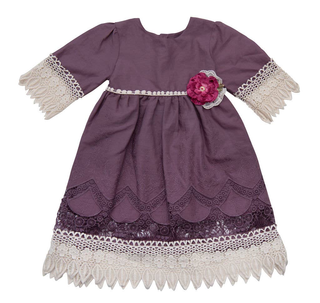 Violet Field Dress by Haute Baby