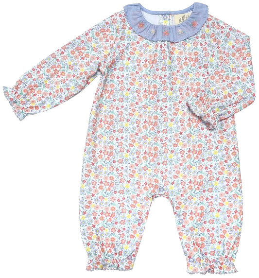 Laurie Print Baby Romper