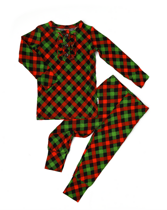 Red and Green Plaid Pajamas