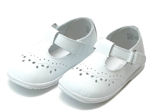 Angels Birdie Mary Jane Shoes-White
