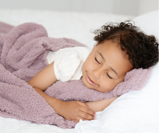 Saranoni Bamboni Toddler Blanket- Woodrose