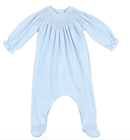 Sophie and Oliver Bishop Footie- Blue