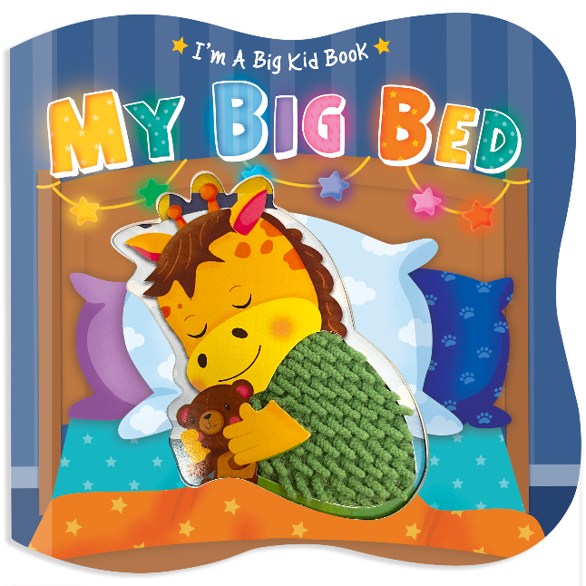 My Big Bed- Touch and Feel Board Book - Sensory Board Book