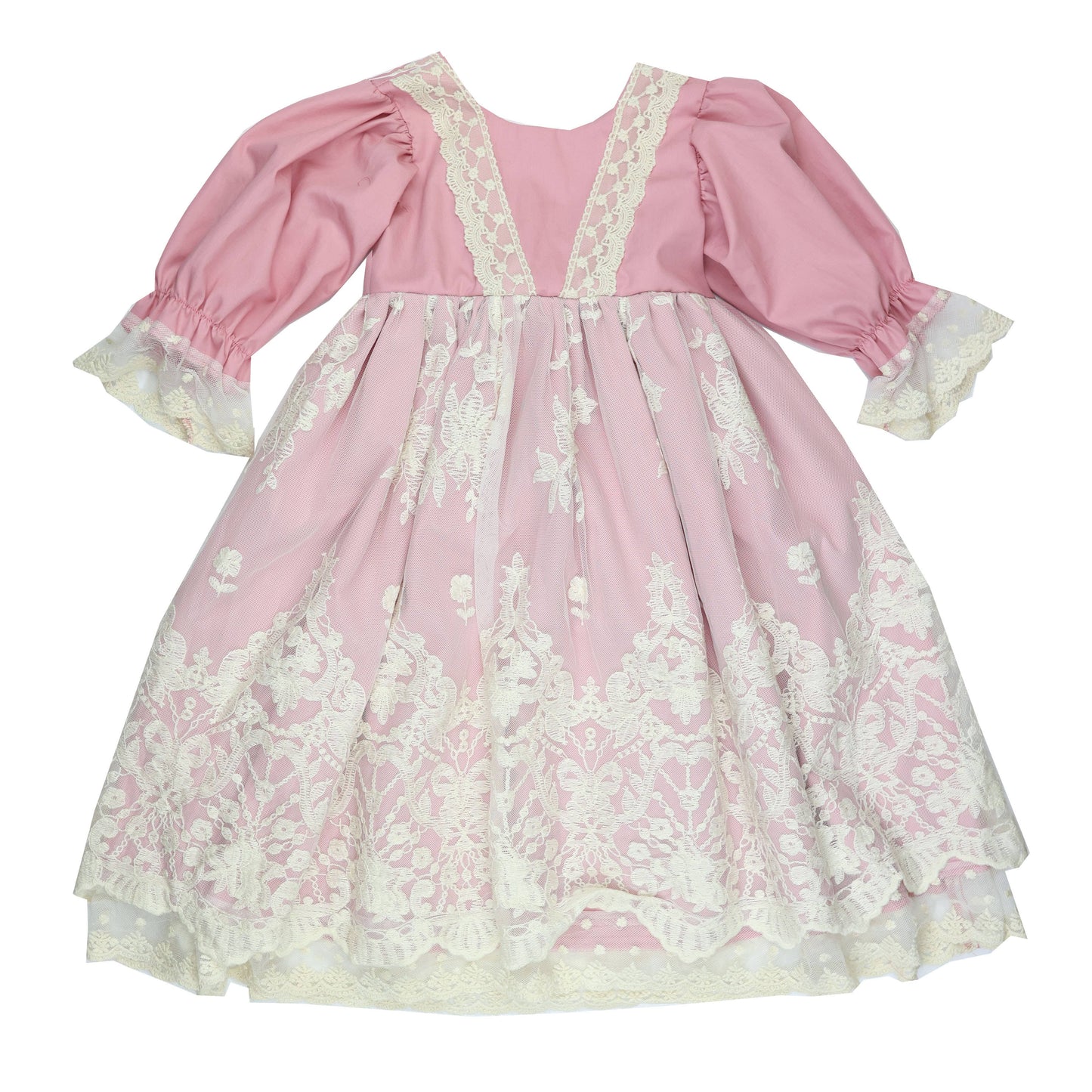 Frilly Frocks Rose Baby Dress