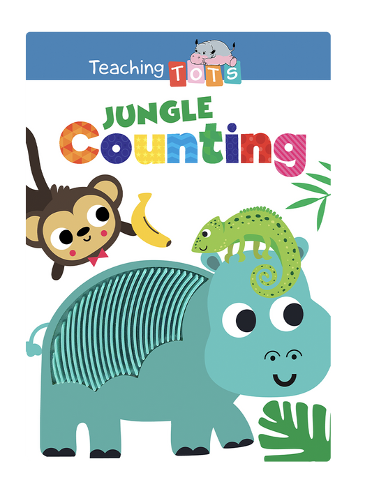 Jungle Counting - Touch and Feel Sensory Board Book