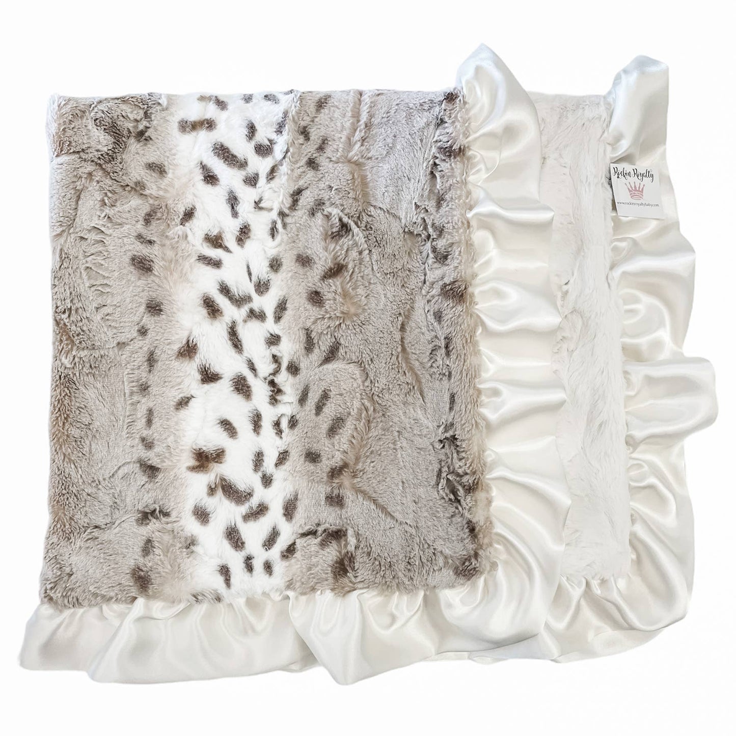 Snowcat Ivory Blanket