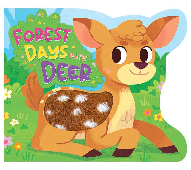 Forest Days with Deer - Touch and Feel Board Book - Sensory Board Book