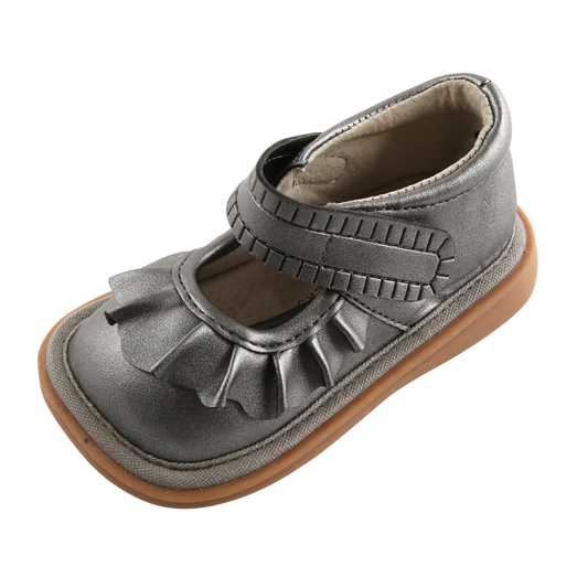 Molly Ruffle Mary Jane - Girls Toddler Squeaky Shoes