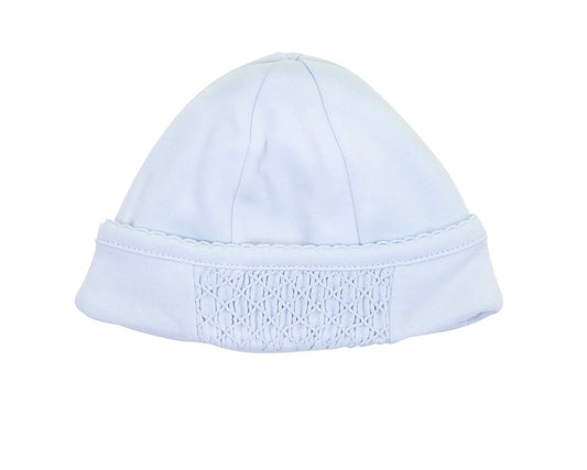 Smocked Hat- Blue