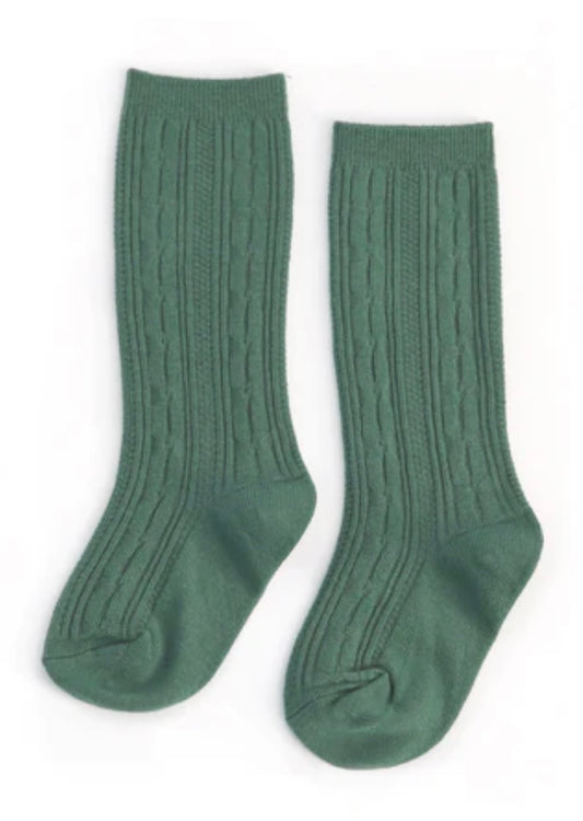 Jade Knee High Socks